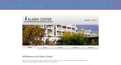 Desktop Screenshot of alarmcenter.it